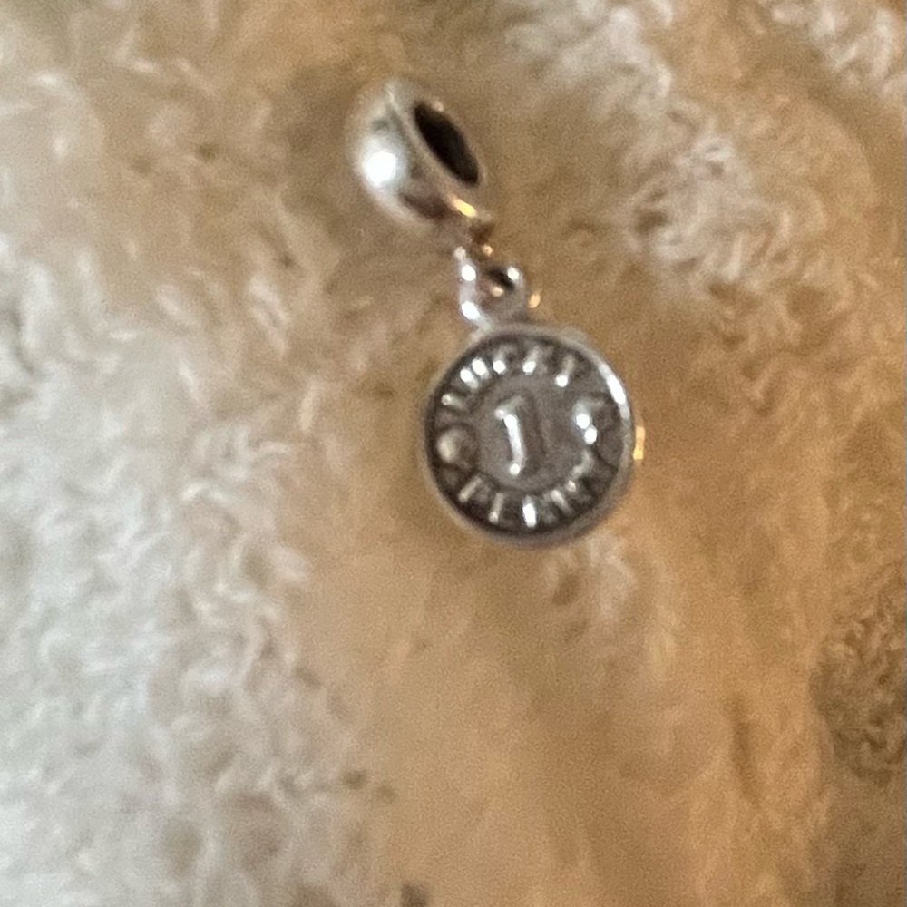 “Penny for Your Thoughts” - Pandora Silver Coin Charm Pendant